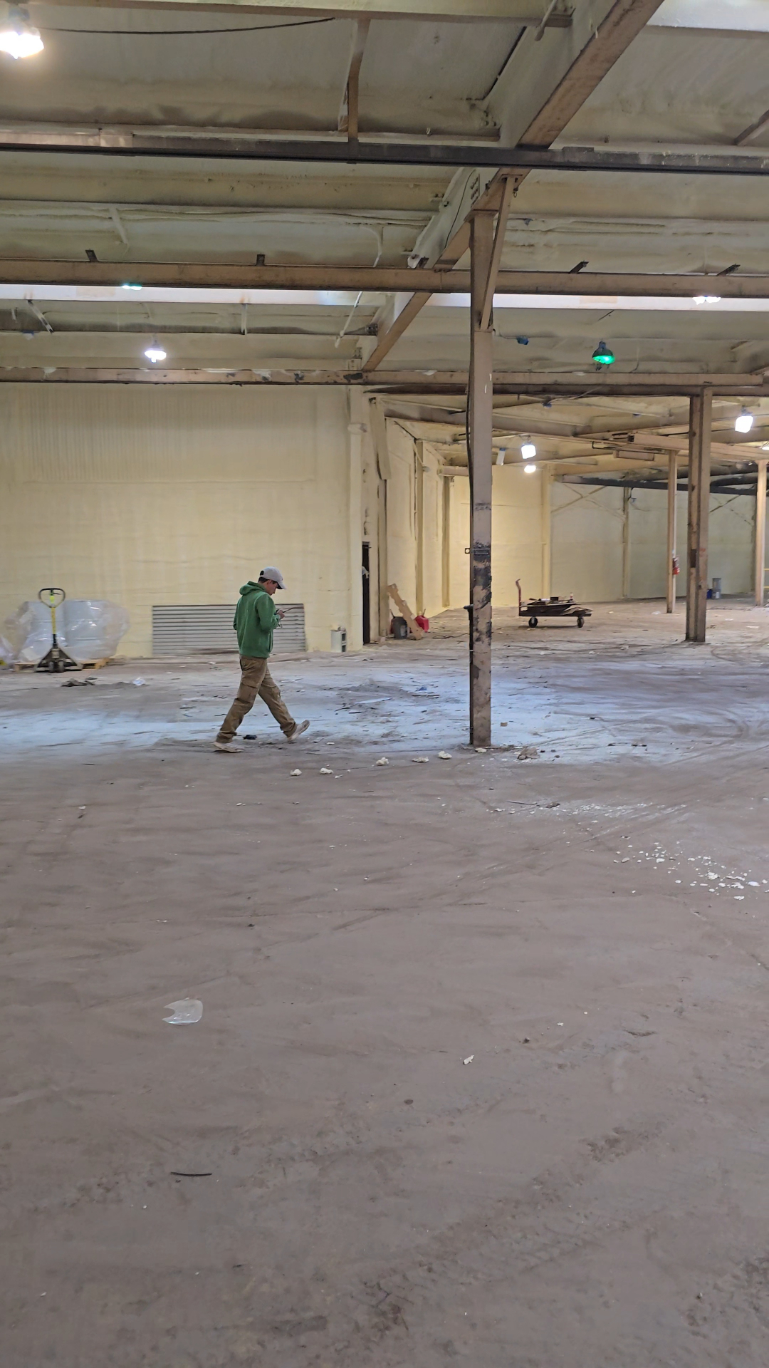 Commercial warehouse insulation